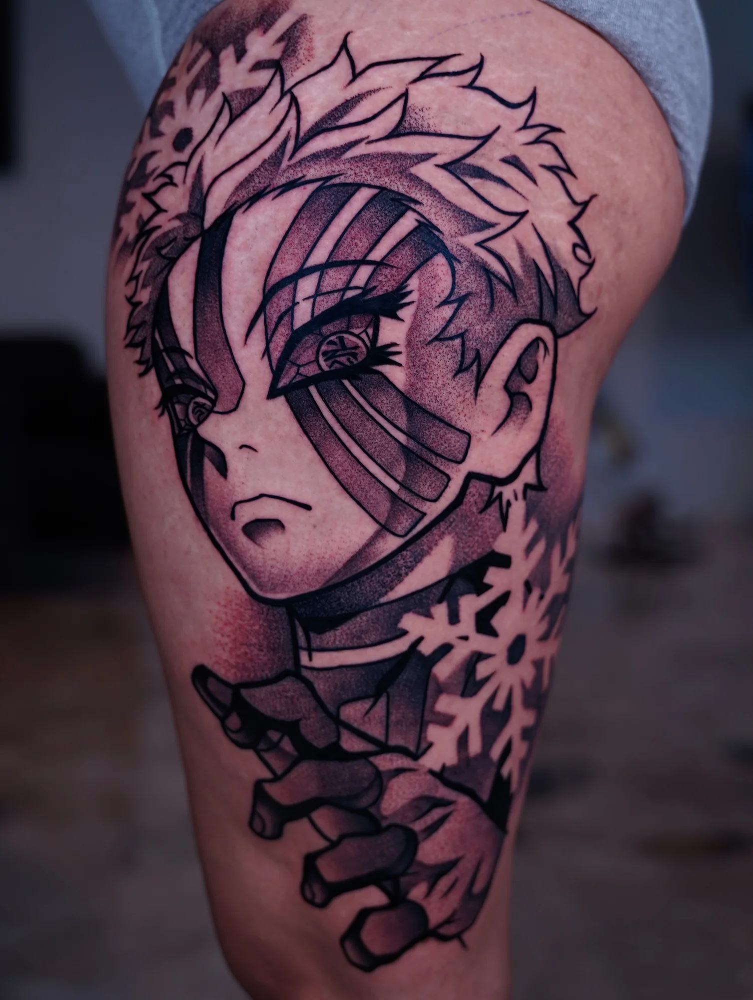 Akaza, trabajo de Tugo Ink